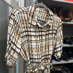 Midi Tie-Waist Dress